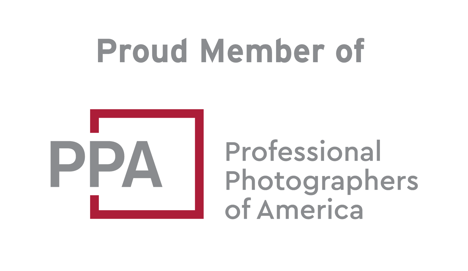 proud member of PPA professional photographers of america